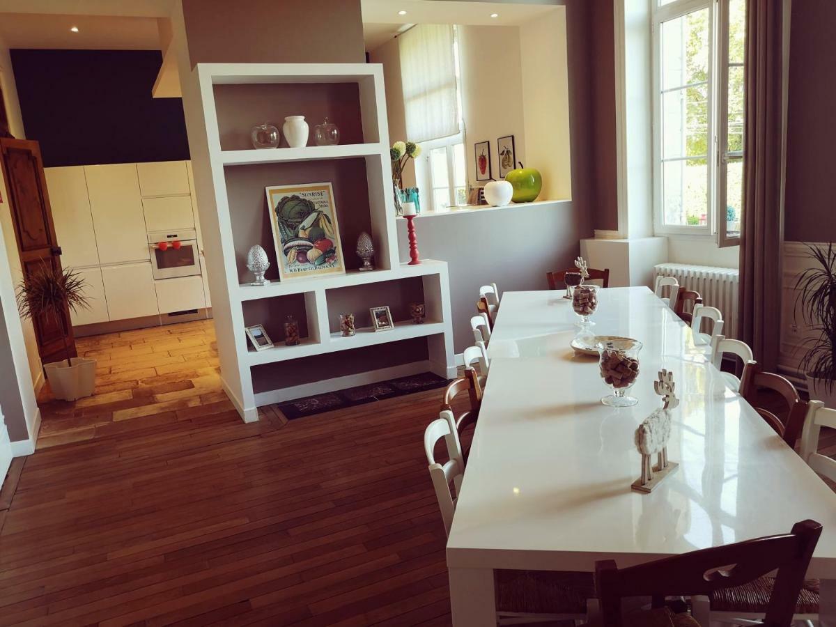 Grand Gite 15 Personnes, 9 Chambres, 100Km De Paris En Exclusivite Septmonts エクステリア 写真
